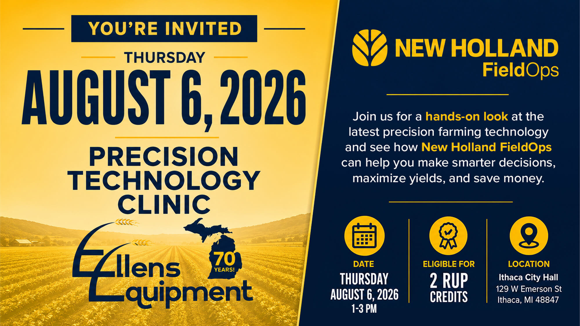 August 6 2026 Precision Tech Clinic