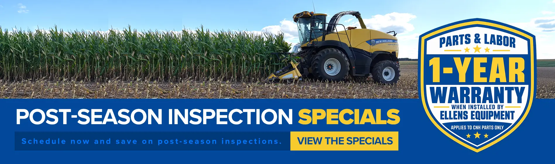 Post season inspection specials