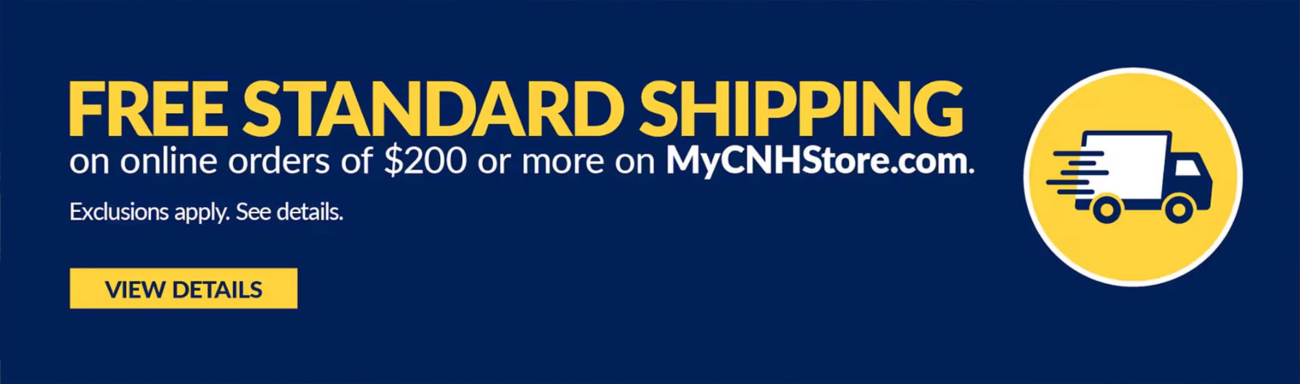 Free Standard Shipping